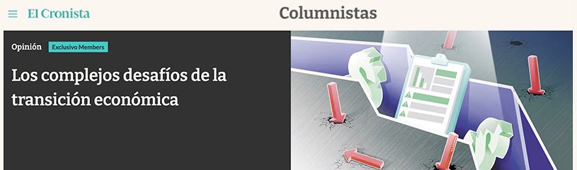 Los complejos desafíos de la transición económica